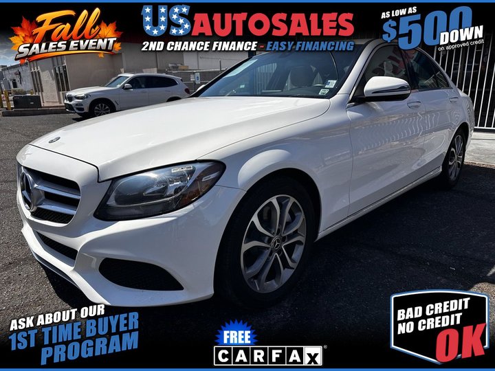 2018 MERCEDES-BENZ C-CLASS for sale in LAS VEGAS