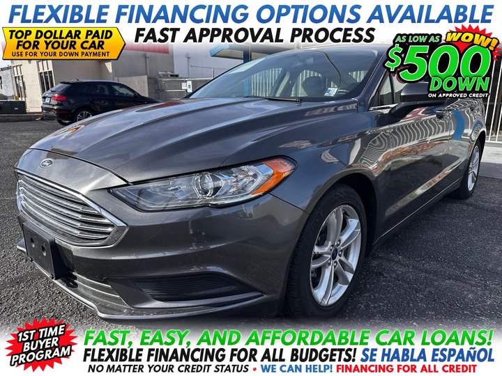 2018 FORD FUSION for sale in LAS VEGAS