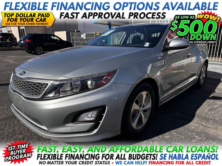 2015 KIA OPTIMA HYBRID for sale in LAS VEGAS