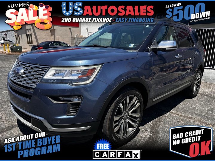 2018 FORD EXPLORER for sale in LAS VEGAS