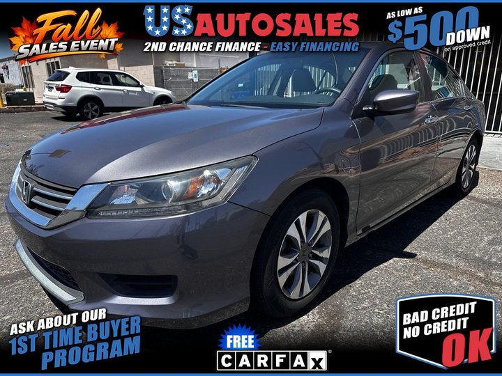 2013 HONDA ACCORD for sale in LAS VEGAS