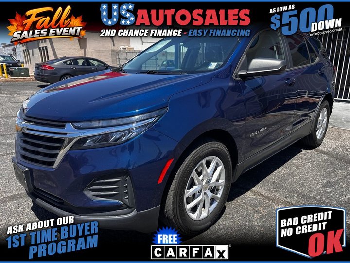 2022 CHEVROLET EQUINOX for sale in LAS VEGAS