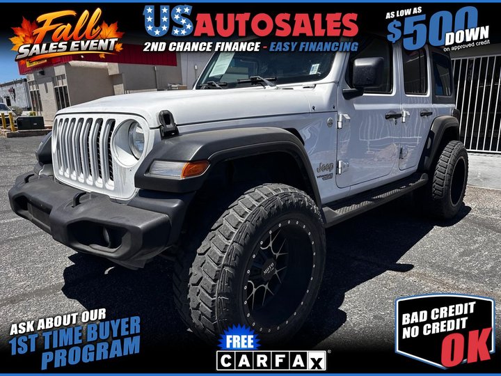 2019 JEEP WRANGLER UNLIMITED for sale in LAS VEGAS