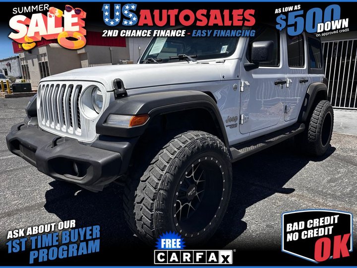 2019 JEEP WRANGLER UNLIMITED for sale in LAS VEGAS
