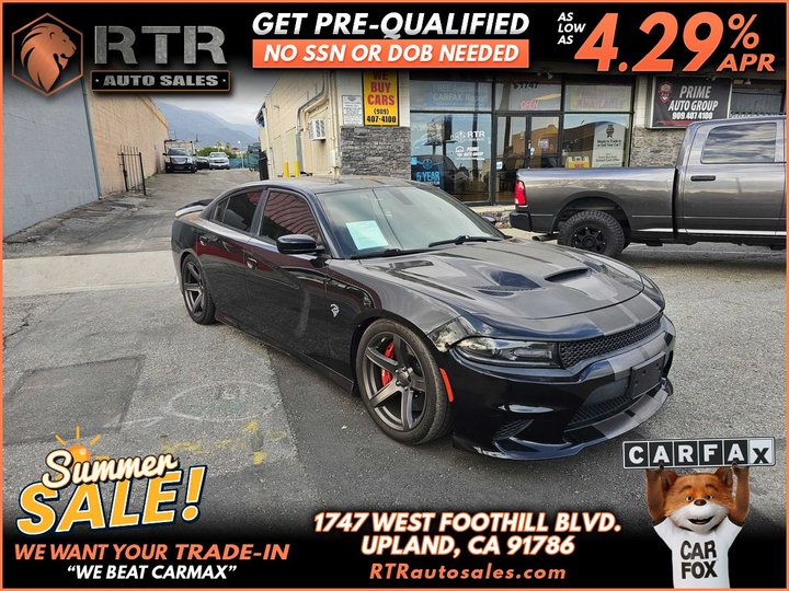 2018 DODGE CHARGER for sale in UPLAND