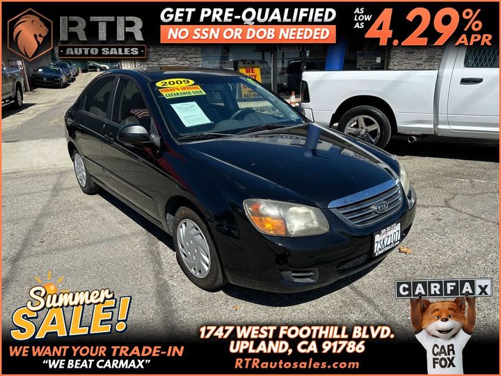 2009 KIA SPECTRA for sale in UPLAND