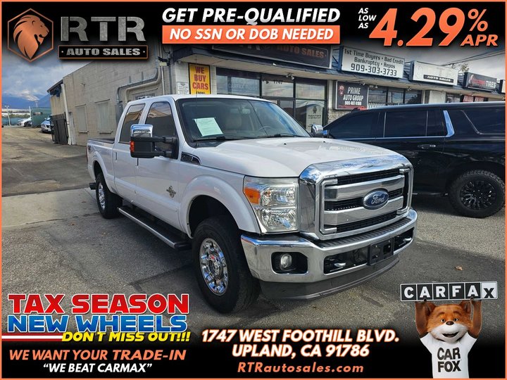2013 FORD F250 SUPER DUTY CREW CAB for sale in UPLAND