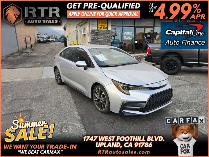 2022 TOYOTA COROLLA for sale in UPLAND