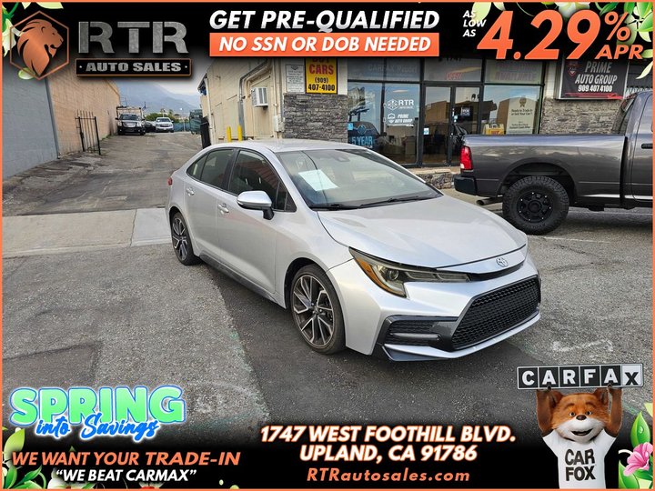 2022 TOYOTA COROLLA for sale in UPLAND