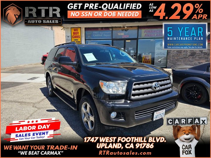 2012 TOYOTA SEQUOIA for sale in UPLAND