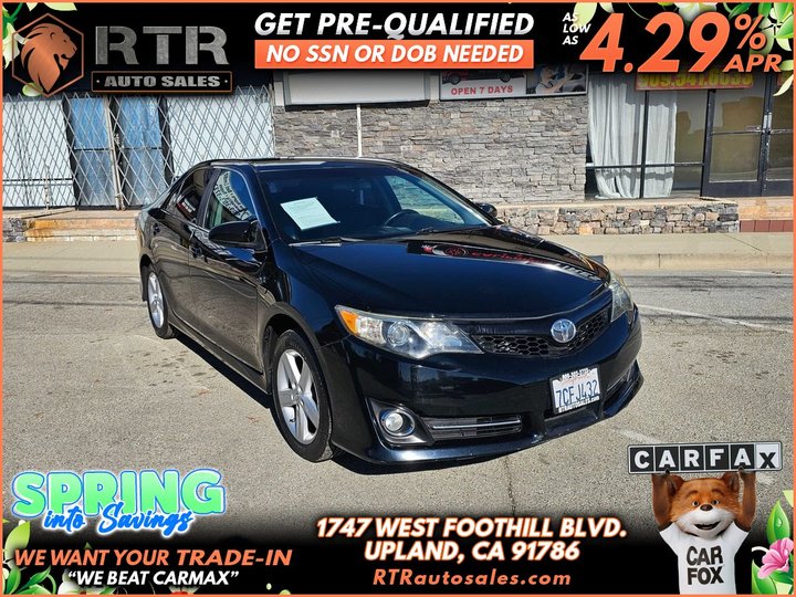 2013 TOYOTA CAMRY for sale in UPLAND