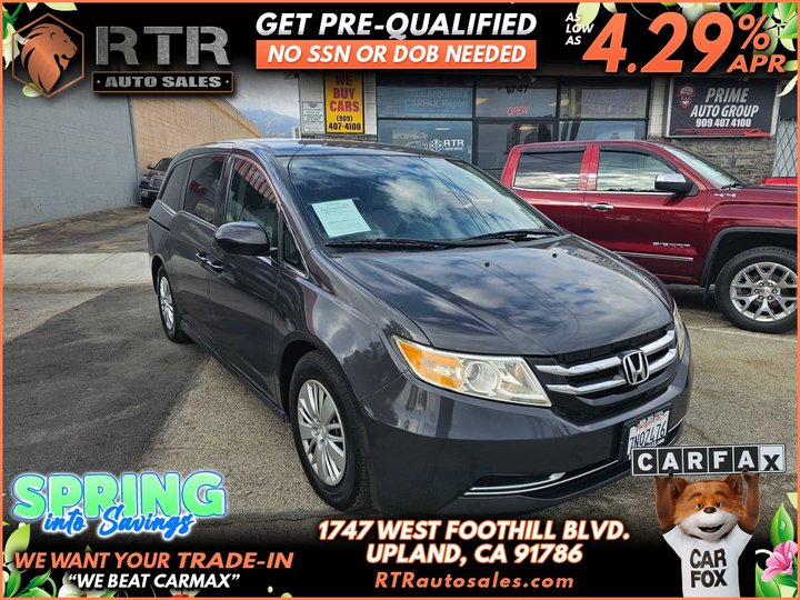2015 HONDA ODYSSEY for sale in UPLAND