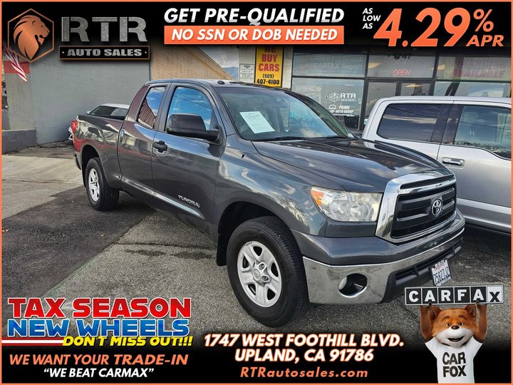 2012 TOYOTA TUNDRA DOUBLE CAB for sale in UPLAND