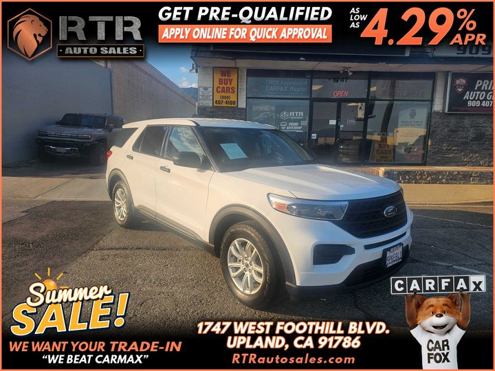 2021 FORD EXPLORER for sale in UPLAND