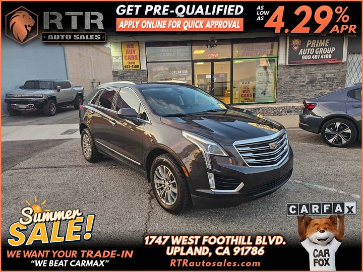 2018 CADILLAC XT5 for sale in UPLAND
