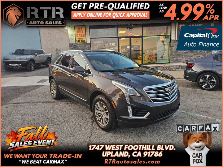 2018 CADILLAC XT5 for sale in UPLAND