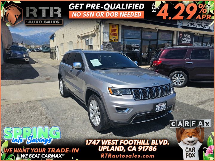 2017 JEEP GRAND CHEROKEE for sale in UPLAND