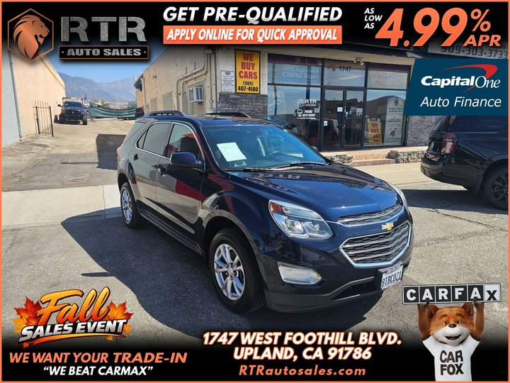 2017 CHEVROLET EQUINOX for sale in UPLAND