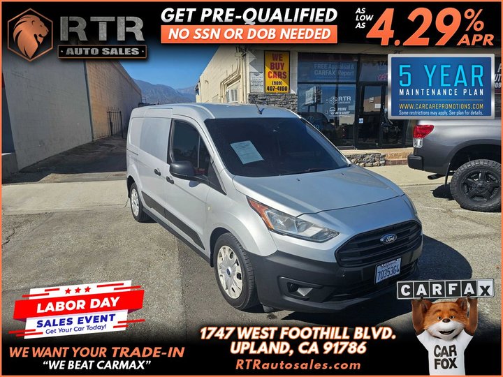 2019 FORD TRANSIT CONNECT CARGO for sale in UPLAND