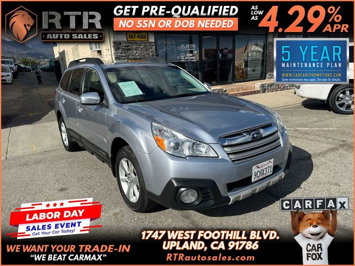 2014 SUBARU OUTBACK for sale in UPLAND