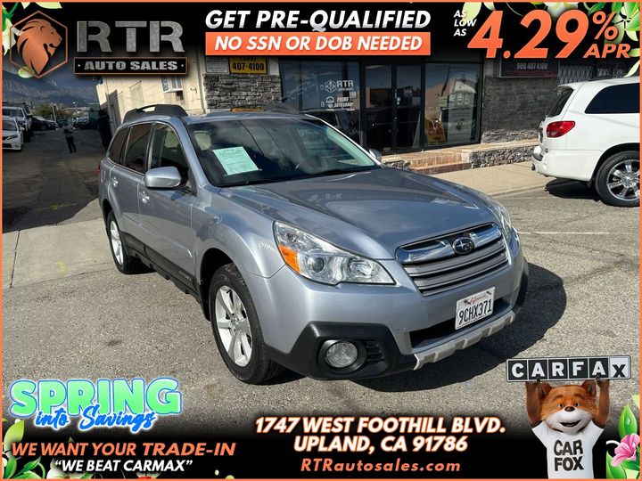2014 SUBARU OUTBACK for sale in UPLAND