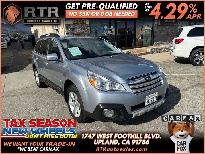 2014 SUBARU OUTBACK for sale in UPLAND