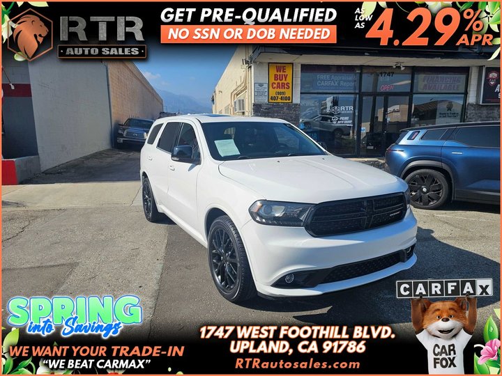 2015 DODGE DURANGO for sale in UPLAND