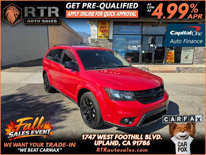 2017 DODGE JOURNEY for sale in UPLAND