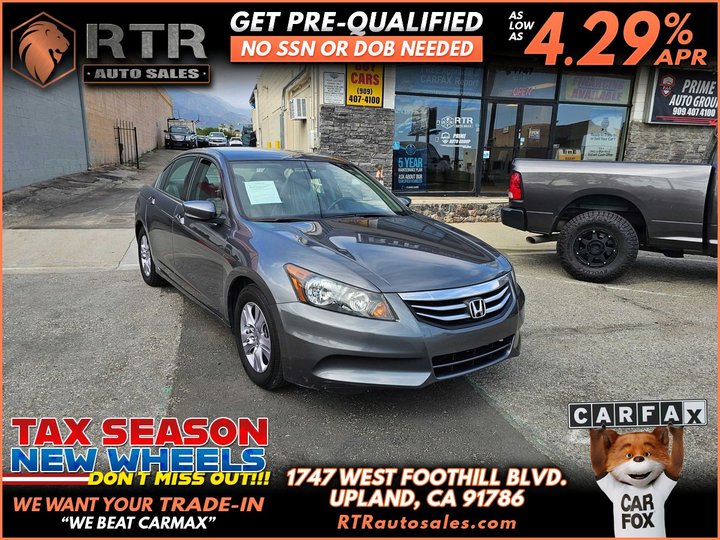 2012 HONDA ACCORD for sale in UPLAND