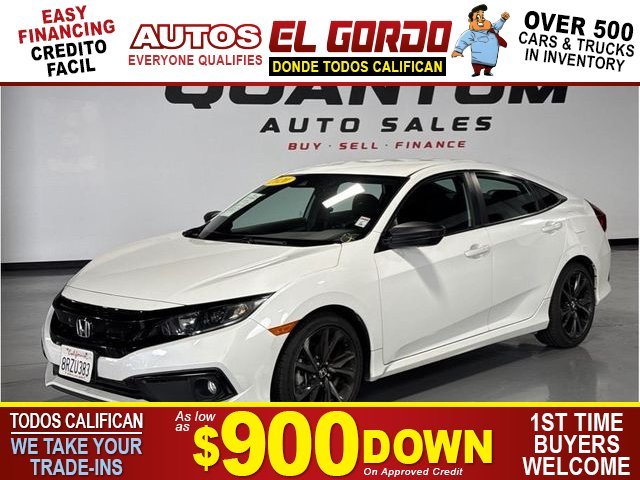 2020 HONDA CIVIC for sale in SANTA ANA