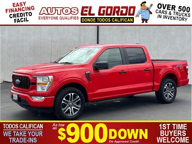 2021 FORD F150 SUPERCREW CAB for sale in SANTA ANA