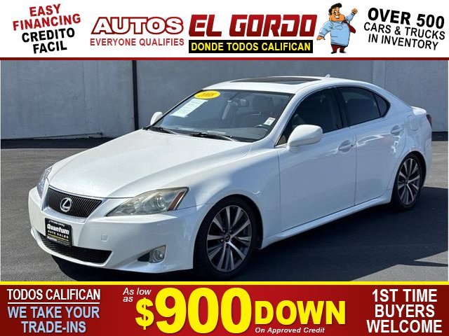 2008 LEXUS IS for sale in SANTA ANA