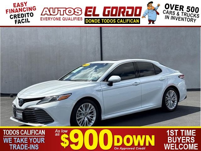 2018 TOYOTA CAMRY HYBRID for sale in SANTA ANA