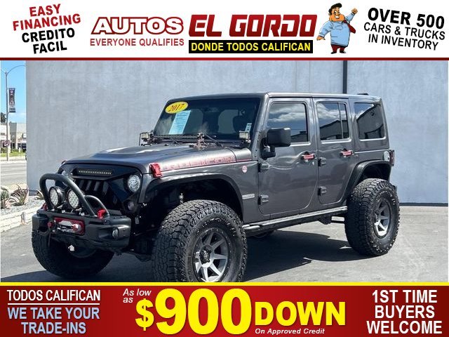 2017 JEEP WRANGLER UNLIMITED for sale in SANTA ANA