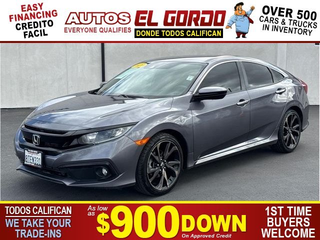 2020 HONDA CIVIC for sale in SANTA ANA