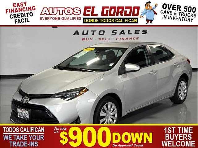 2017 TOYOTA COROLLA for sale in SANTA ANA