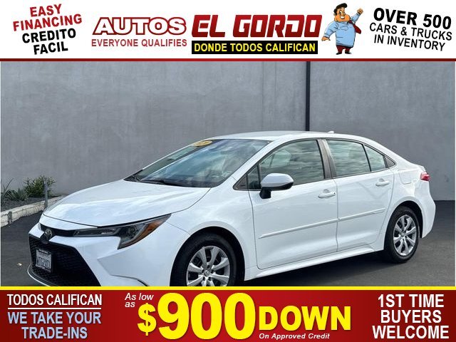 2020 TOYOTA COROLLA for sale in SANTA ANA
