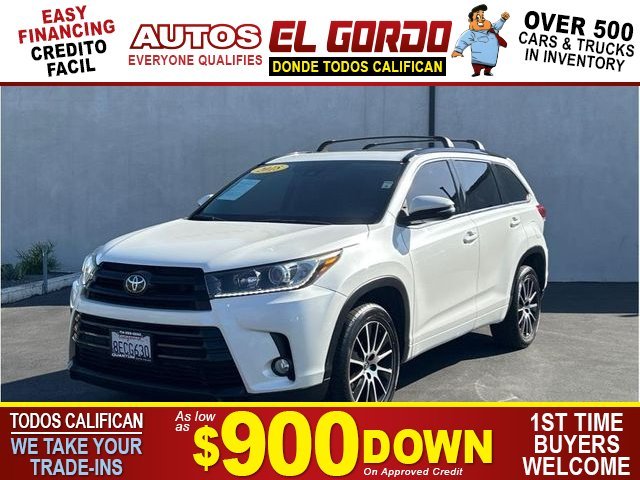 2018 TOYOTA HIGHLANDER for sale in SANTA ANA