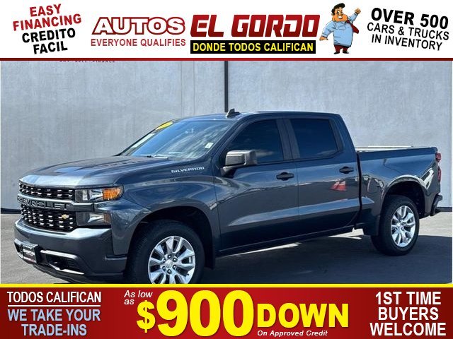 2021 CHEVROLET SILVERADO 1500 CREW CAB for sale in SANTA ANA
