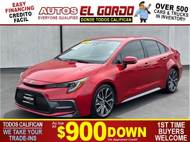 2020 TOYOTA COROLLA for sale in SANTA ANA