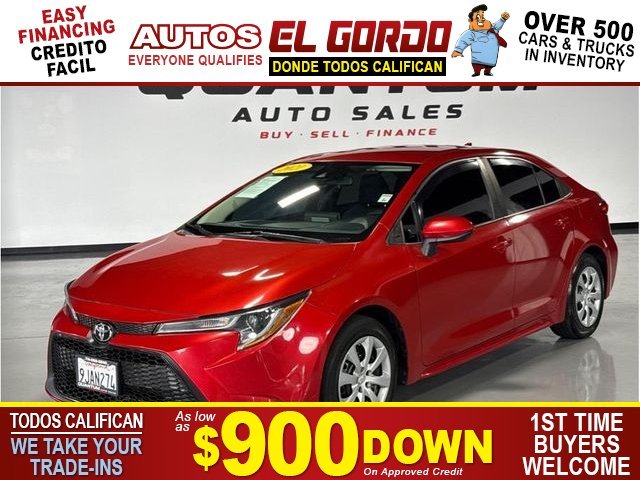 2021 TOYOTA COROLLA for sale in SANTA ANA