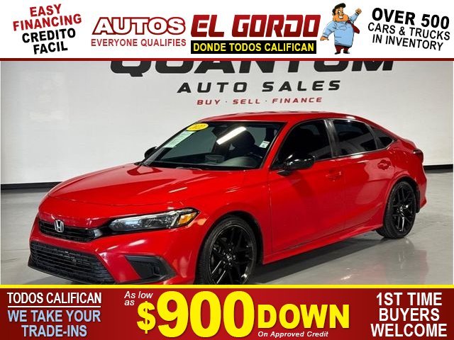 2022 HONDA CIVIC for sale in SANTA ANA