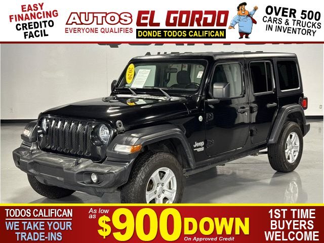 2020 JEEP WRANGLER UNLIMITED for sale in SANTA ANA