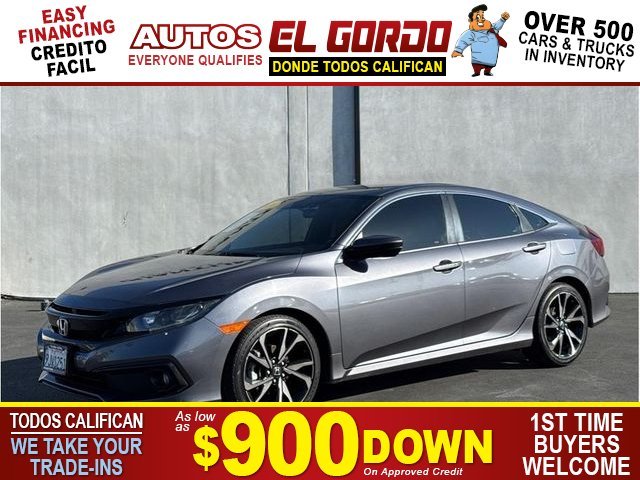 2020 HONDA CIVIC for sale in SANTA ANA