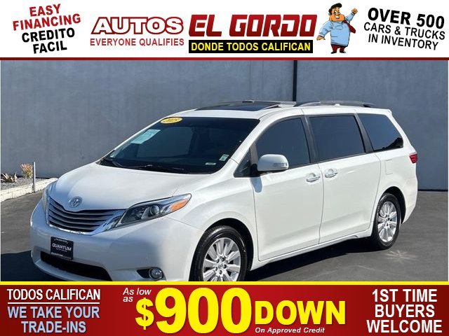 2015 TOYOTA SIENNA for sale in SANTA ANA