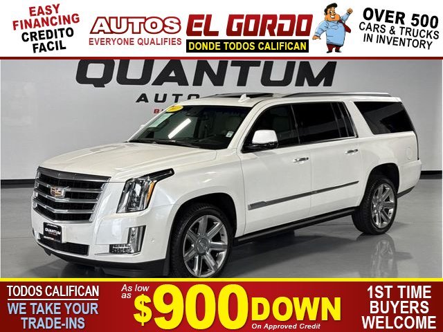 2017 CADILLAC ESCALADE ESV for sale in SANTA ANA