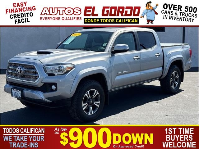 2017 TOYOTA TACOMA DOUBLE CAB for sale in SANTA ANA