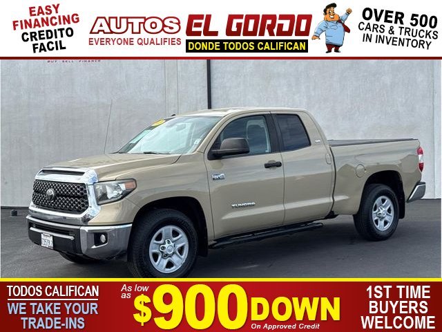 2018 TOYOTA TUNDRA DOUBLE CAB for sale in SANTA ANA