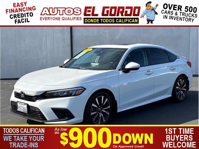 2022 HONDA CIVIC for sale in SANTA ANA