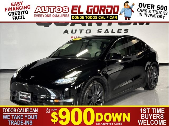 2022 TESLA MODEL Y for sale in SANTA ANA